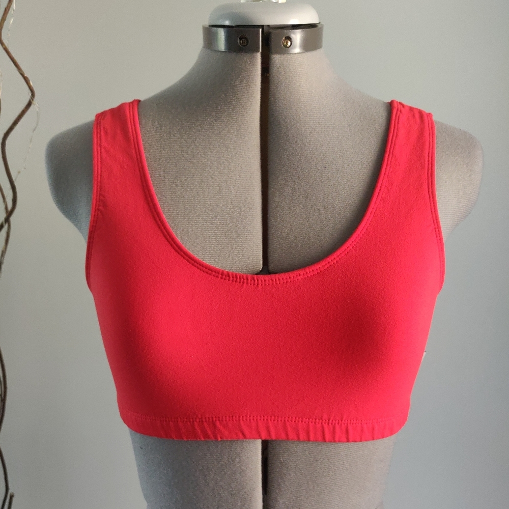 Cropped top bra